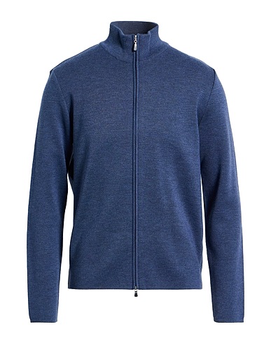 GRAN SASSO Cardigan Pastel blue 100% Virgin Wool