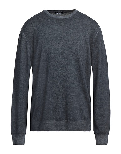 BARBA Napoli Pullover Marineblau 100% Schurwolle