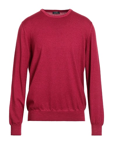 BARBA Napoli Jumper Garnet 100% Virgin Wool