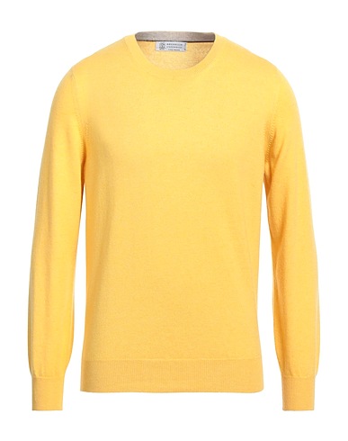 BRUNELLO CUCINELLI Cashmere blend Marigold 100% Cashmere