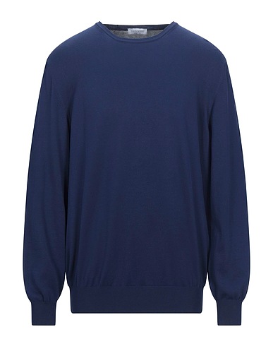 GRAN SASSO Jumper Slate blue 100% Cotton