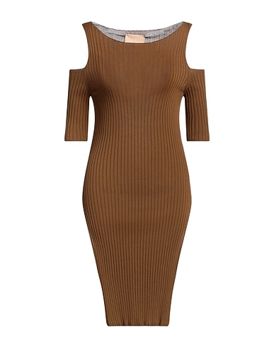 ERIKA CAVALLINI Jumper Khaki 80% Viscose, 20% Polyamide