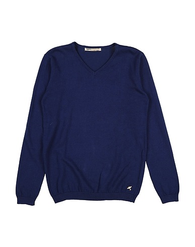SP1 Pullover Blu navy 100% Cotone