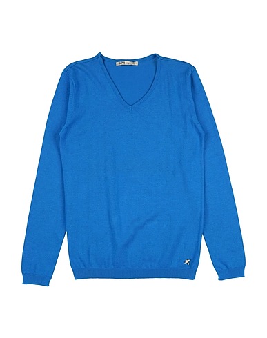 SP1 Pullover Azzurro 100% Cotone