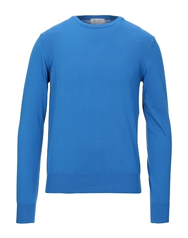 FAIR TRICOT Jumper Azure 100% Cotton