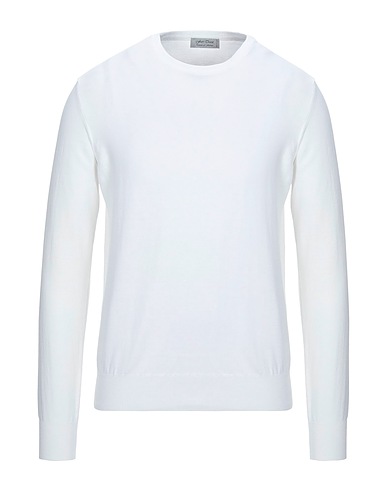 FAIR TRICOT Jumper White 100% Cotton