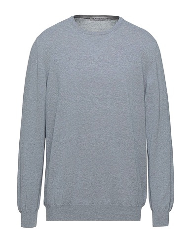 LA FILERIA Jumper Light grey 100% Cotton