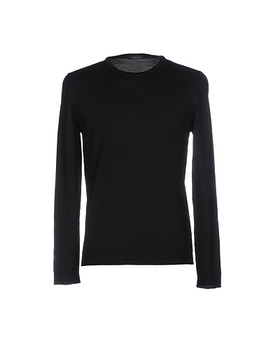 ROBERTO COLLINA Jumper Black 100% Merino Wool