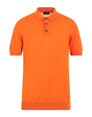 ROBERTO COLLINA Jumper Orange 100% Cotton