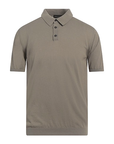 ROBERTO COLLINA Pullover Verde militare 100% Cotone