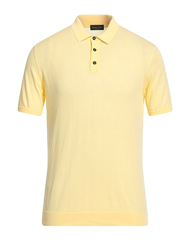 ROBERTO COLLINA Jumper Pastel yellow 100% Cotton