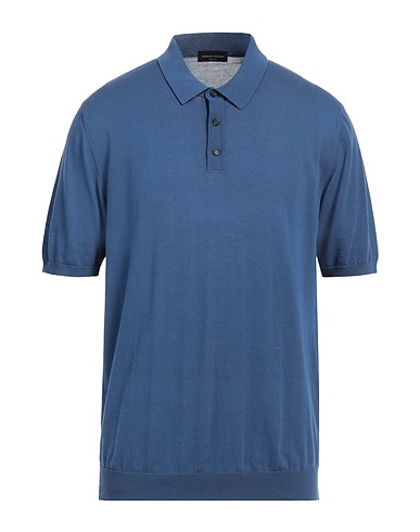 ROBERTO COLLINA Sweater Slate blue 100% Cotton