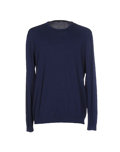 ROBERTO COLLINA Jumper Midnight blue 100% Cotton