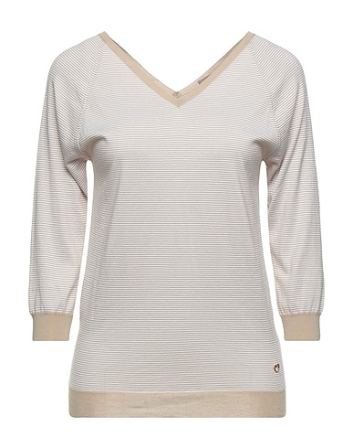 CRUCIANI Jumper Beige 100% Cotton