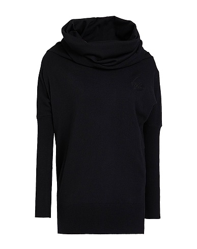 BYBLOS Polo neck Black 53% Acrylic, 47% Viscose