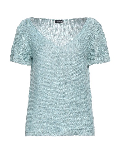 CHARLOTT Jumper Sky blue 54% Viscose, 24% Linen, 22% Nylon