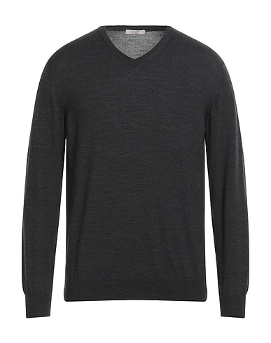ONES Jumper Charcoal 100% Super 160s Wool