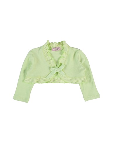 MONNALISA Shrug Light green 83% Viscose, 17% Polyester