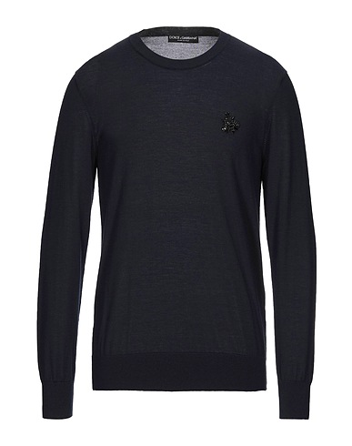 DOLCE&GABBANA Cashmere jumper Midnight blue 100% Cashmere