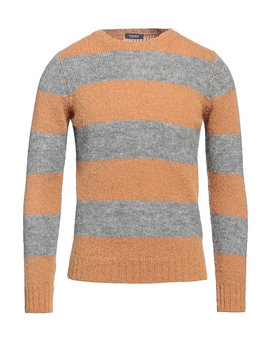 ROSSOPURO Pullover Kamel 35% Lamawolle, 30% Polyamid, 25% Alpakawolle, 10% Merinowolle