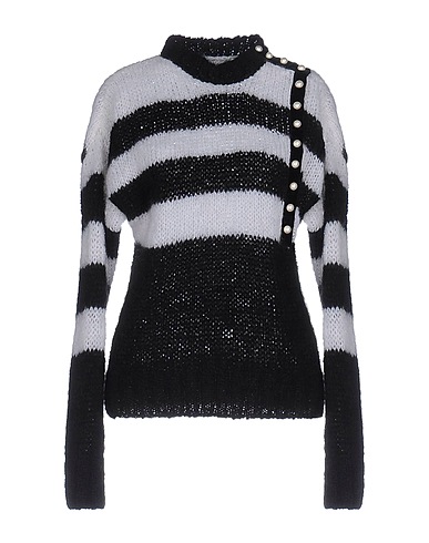 PHILOSOPHY di LORENZO SERAFINI Pullover Nero 61% Lana mohair, 39% Poliammide