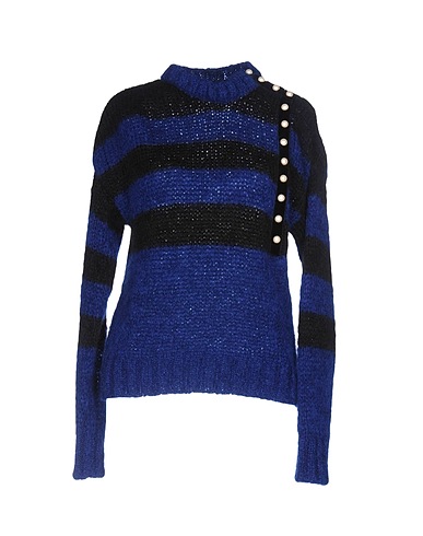 PHILOSOPHY di LORENZO SERAFINI Pullover Blu 61% Lana mohair, 39% Poliammide