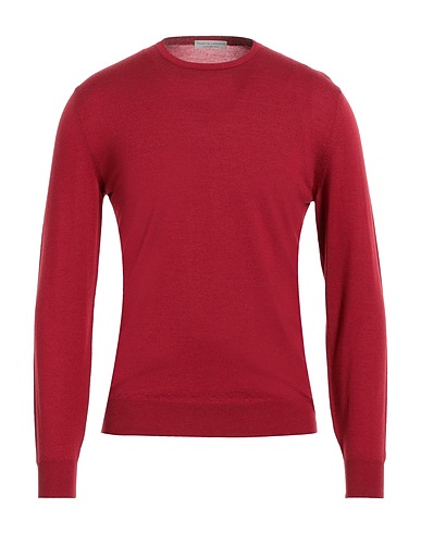 FILIPPO DE LAURENTIIS Jumper Red 70% Merino Wool, 20% Silk, 10% Cashmere