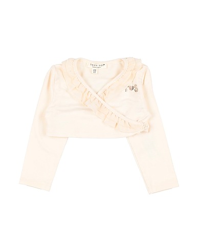 TWINSET Shrug Ivory 94% Viscose, 6% Elastane, Polyester