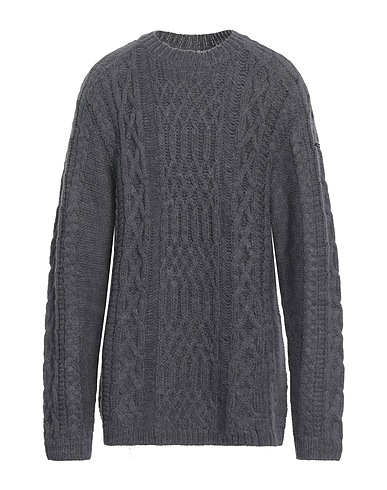MAISON MARGIELA Pullover Piombo 65% Poliammide, 25% Lana di alpaca, 10% Lana