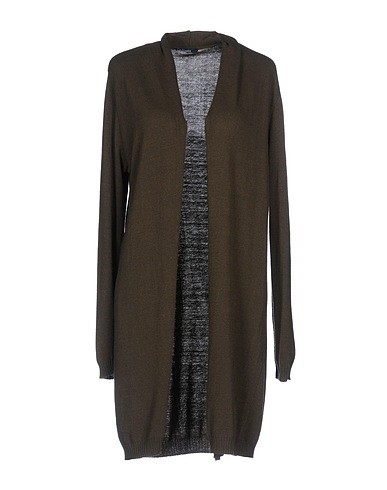 HANITA カーディガン ミリタリーグリーン レーヨン 50% / ナイロン 45% / ウール 5%