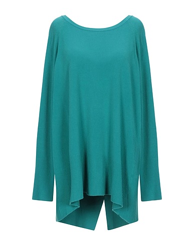 HANITA Jumper Deep teal 53% Polyamide, 47% Viscose