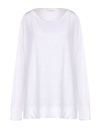CROSSLEY Jumper White 100% Linen