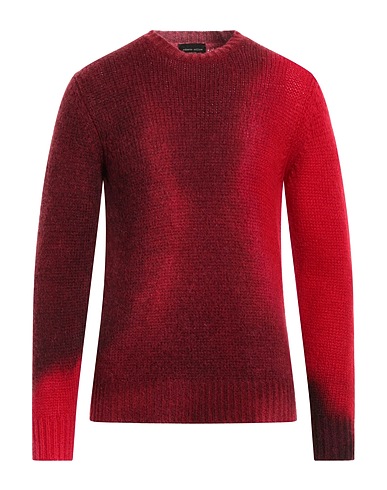 ROBERTO COLLINA Jumper Burgundy 67% Mohair wool , 28% Nylon, 5% Wool