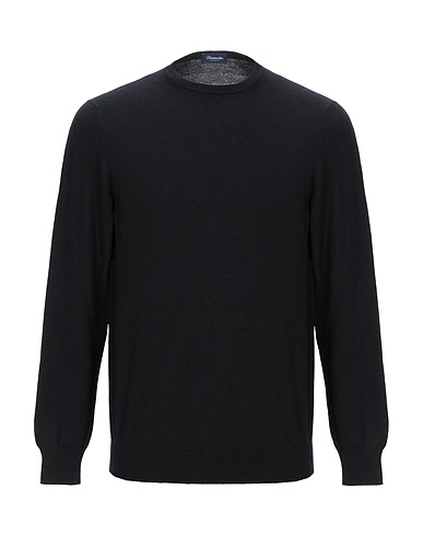 DRUMOHR Maglia in Cachemire Nero 100% Cachemire