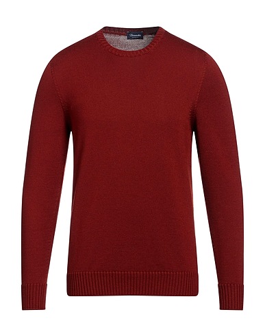 DRUMOHR Pullover Marrone 100% Lana Merino