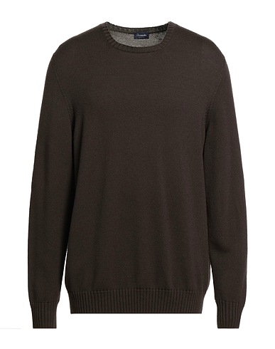 DRUMOHR Pullover Testa di moro 100% Lana Merino