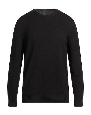DRUMOHR Pullover Nero 100% Lana Merino