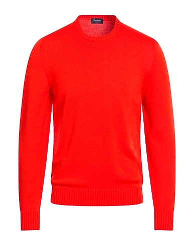 DRUMOHR プルオーバー レッド ウール 100%