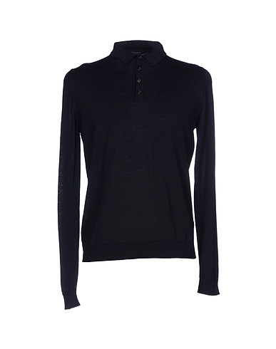 ROBERTO COLLINA Pullover Nachtblau 100% Merinowolle
