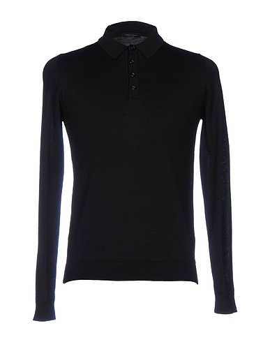 ROBERTO COLLINA Pullover Schwarz 100% Merinowolle