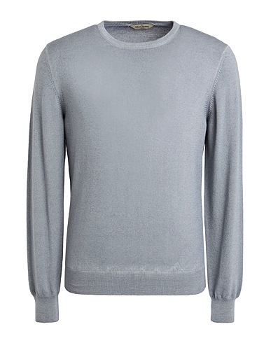 GRAN SASSO Sweater VINTAGE Grey 100% Virgin Wool