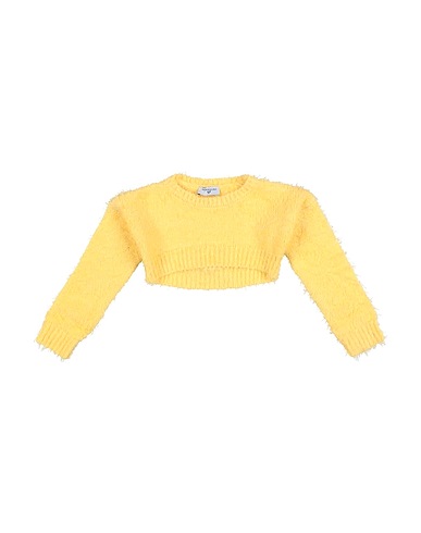 MONNALISA Jumper Yellow 51% Acrylic, 49% Polyamide
