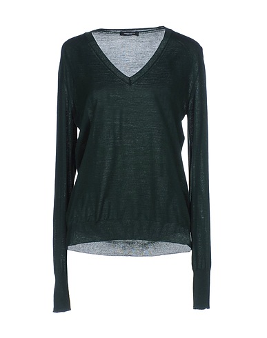 ROBERTO COLLINA Pullover Verde smeraldo 100% Lana Merinos