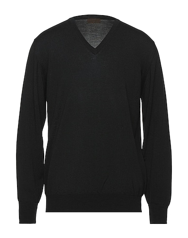 ALPHA MASSIMO REBECCHI Sweater Black 100% Merino Wool