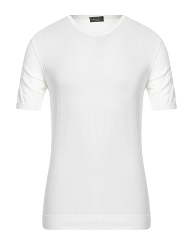 ROBERTO COLLINA Sweater White 100% Cotton
