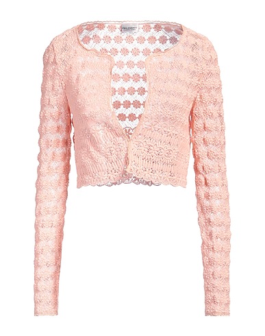 PHILOSOPHY di ALBERTA FERRETTI カーディガン サーモンピンク コットン 100%