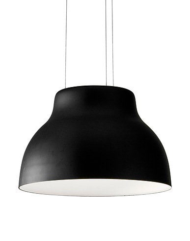 MARTINELLI LUCE Suspension lamp CICALA
 Black Aluminium