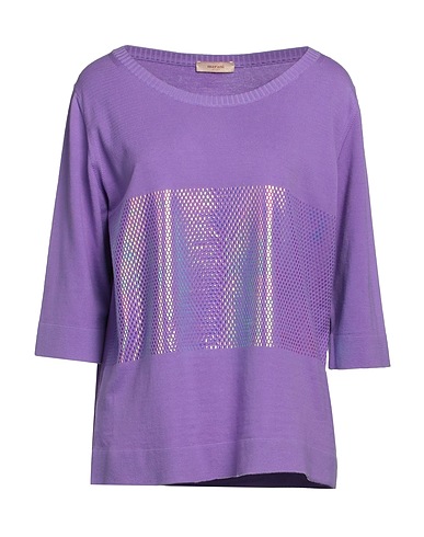 MARANI JEANS Jumper Purple 100% Cotton