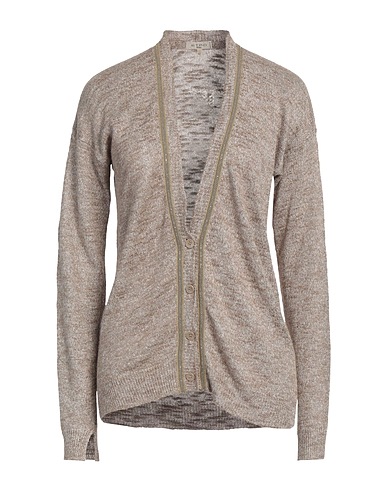 ETRO Cardigan Beige 48% Linen, 37% Viscose, 15% Polyamide