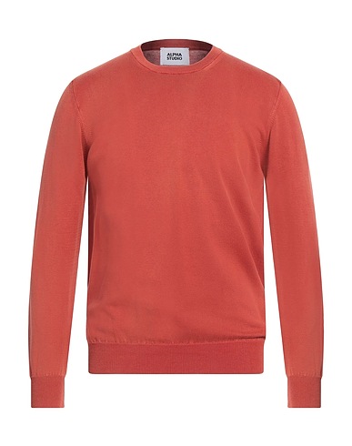 ALPHA STUDIO Jumper Rust 100% Cotton